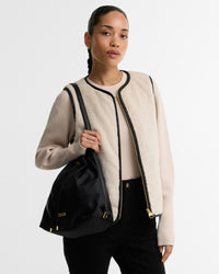 B.Intl Qualify Large Drawcord Tote Bag