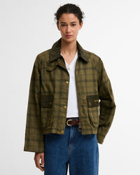 Tartan Cropped Beadnell Casual Jacket