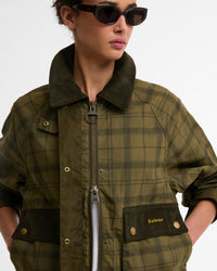 Tartan Cropped Beadnell Casual Jacket