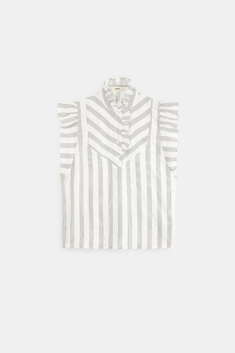 An image of the Suncoo Leane Blouse
