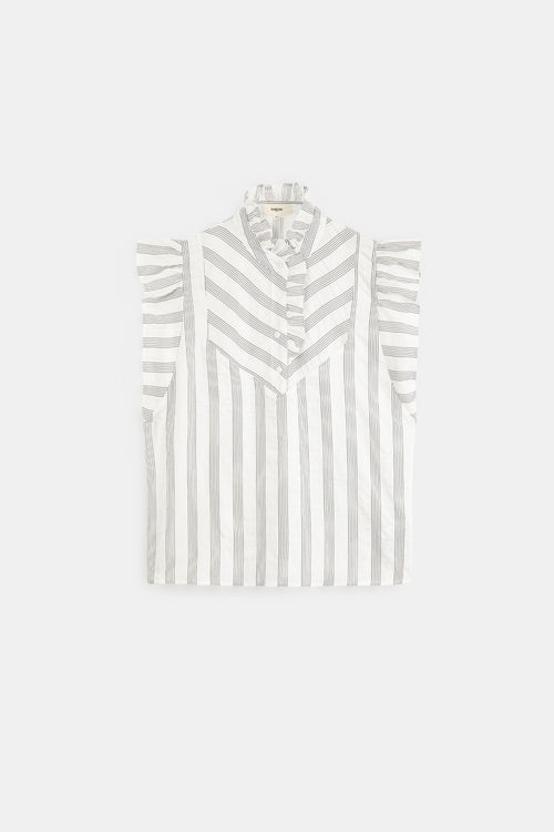 An image of the Suncoo Leane Blouse