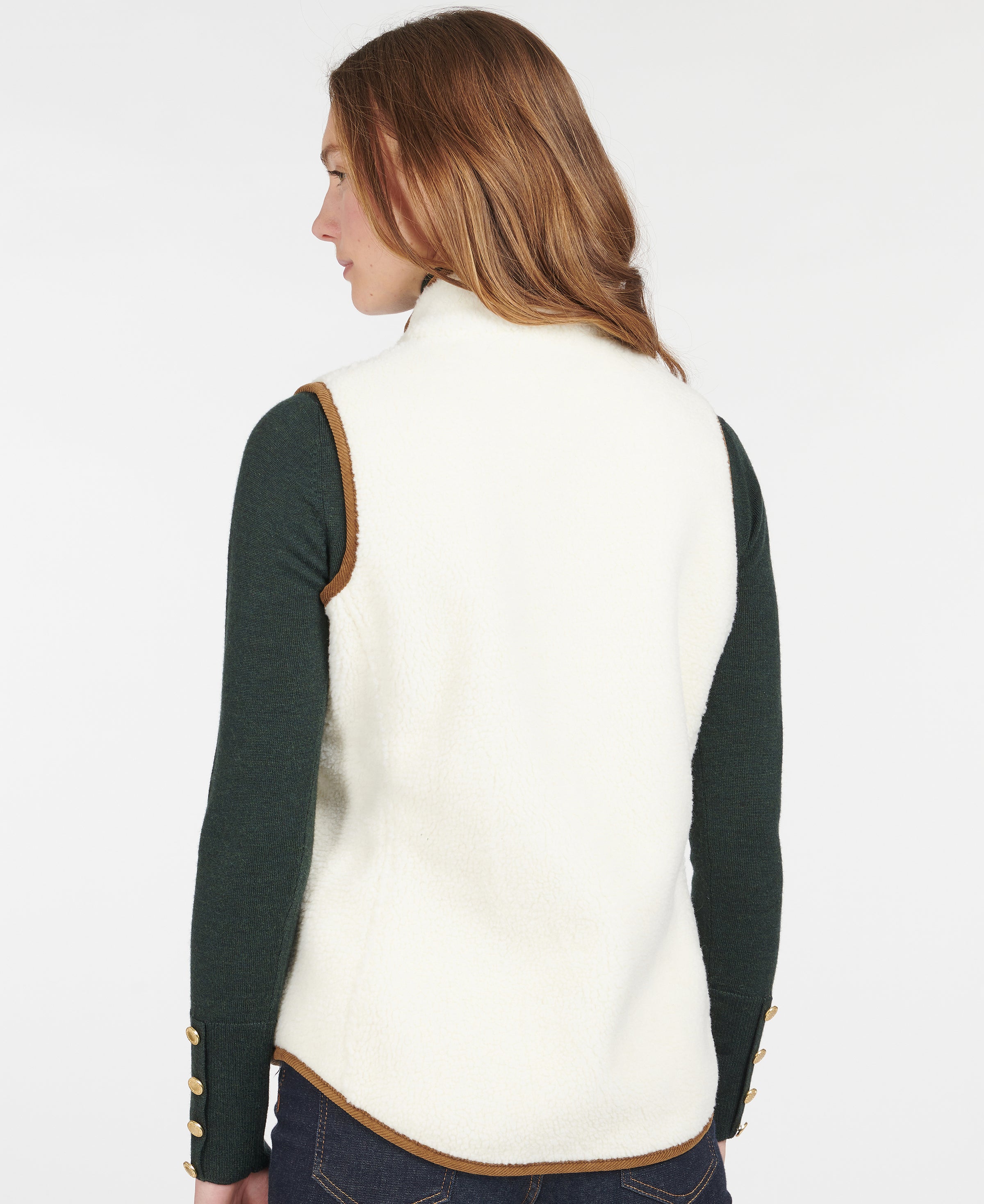 An image of the Barbour Burford Fleece Gilet