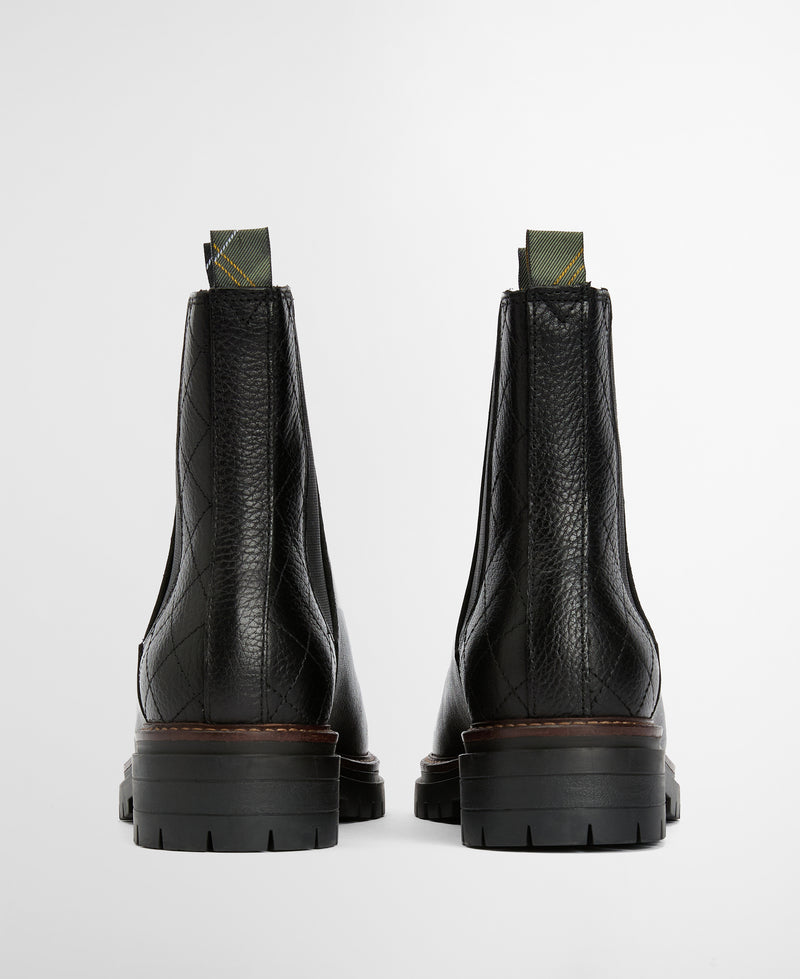 An image of the Barbour Evie Chelsea Boots