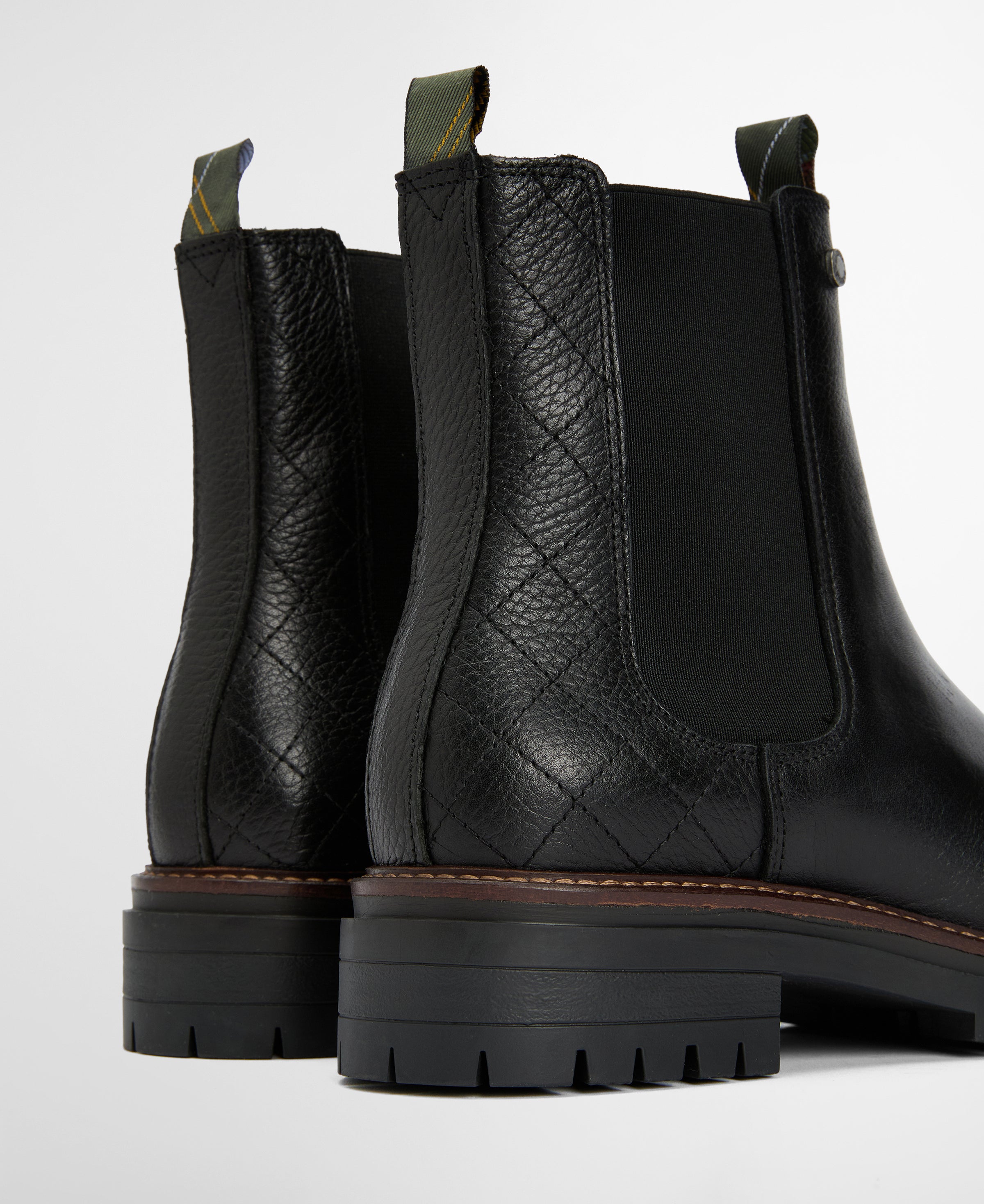 An image of the Barbour Evie Chelsea Boots