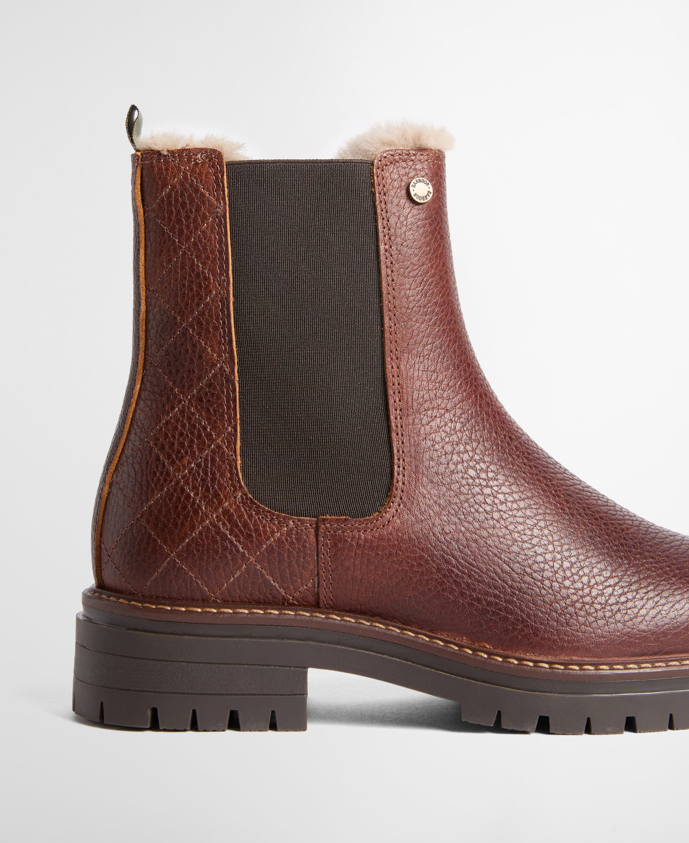Evie Faux Fur Chelsea Boot