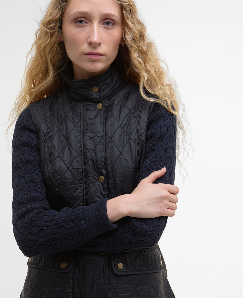 An image of the Barbour Wray Quilted Gilet