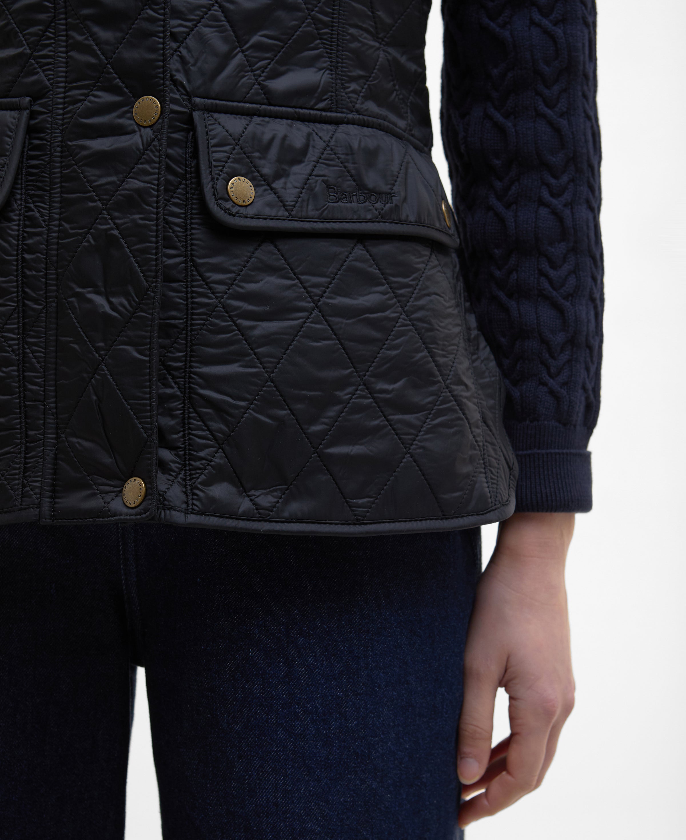 An image of the Barbour Wray Quilted Gilet