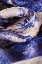 An image of the Powder Linen/Cotton Mix Scarf