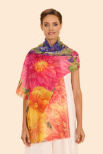 An image of the Powder Linen/Cotton Mix Scarf