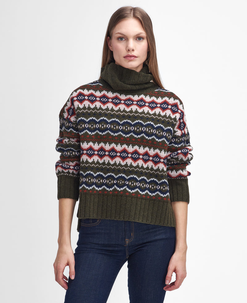 An image of the Barbour Helen Knit Jumper