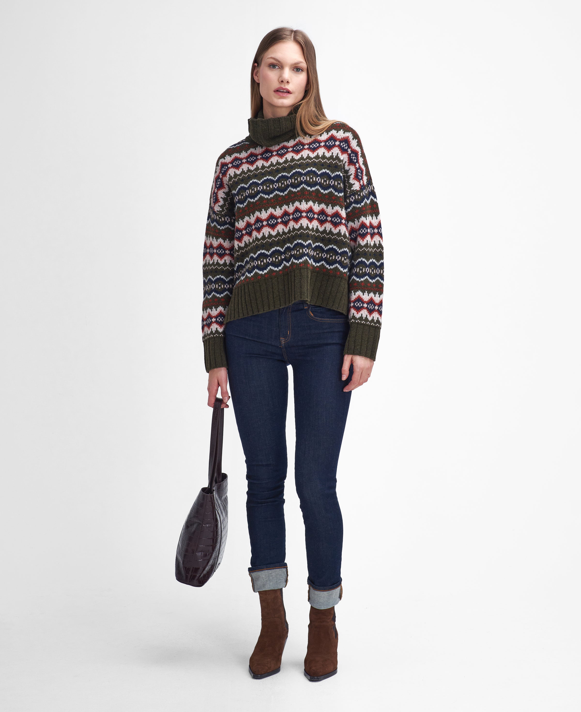 An image of the Barbour Helen Knit Jumper
