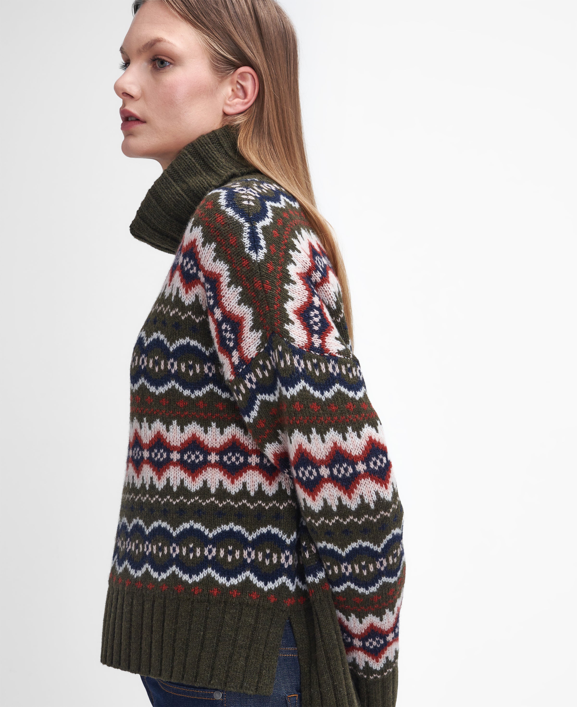An image of the Barbour Helen Knit Jumper