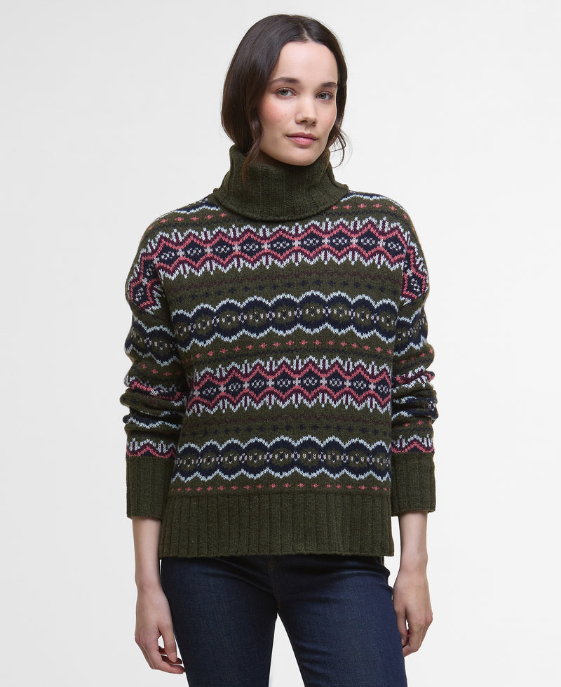 An image of the Barbour Helen Knit Jumper
