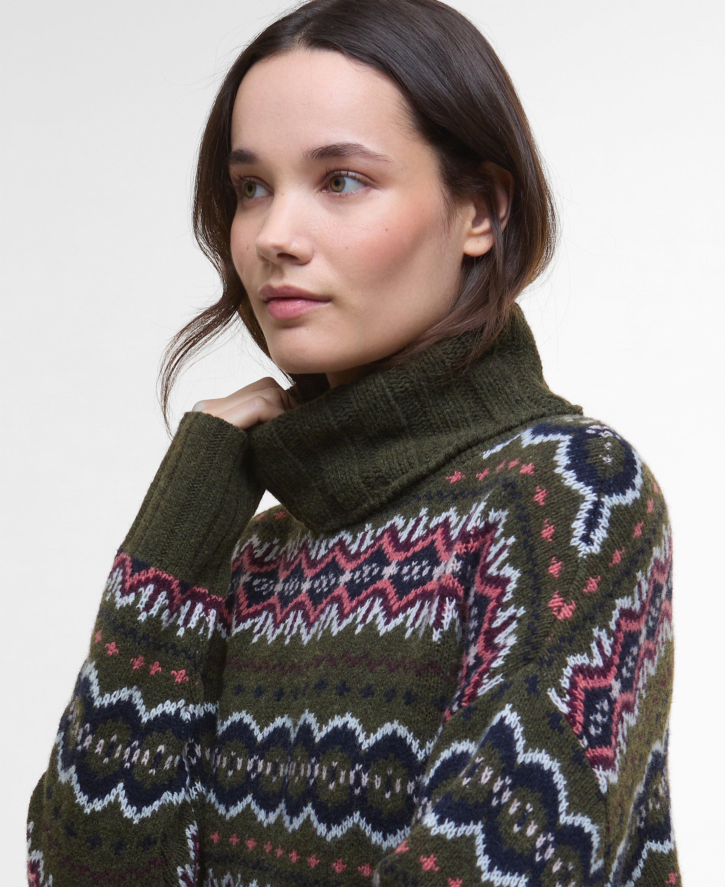 An image of the Barbour Helen Knit Jumper