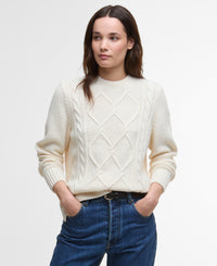 An image of the Barbour Burne Crew Knitted Jumper