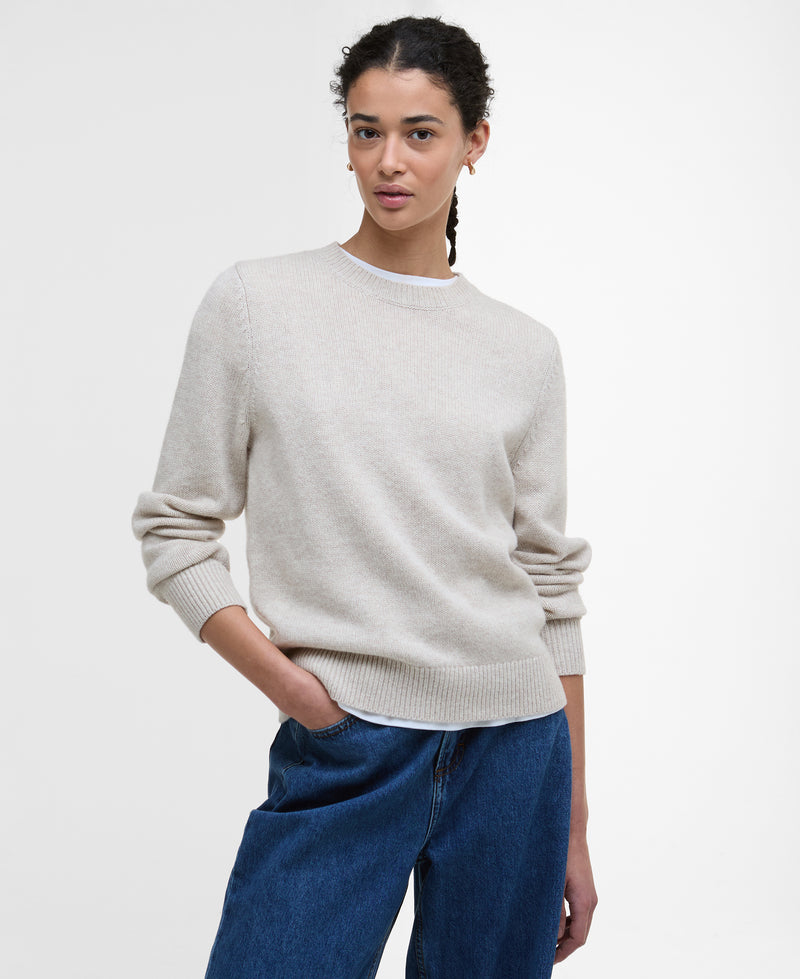 An image of the Barbour Woodhouse Knitted Jumper