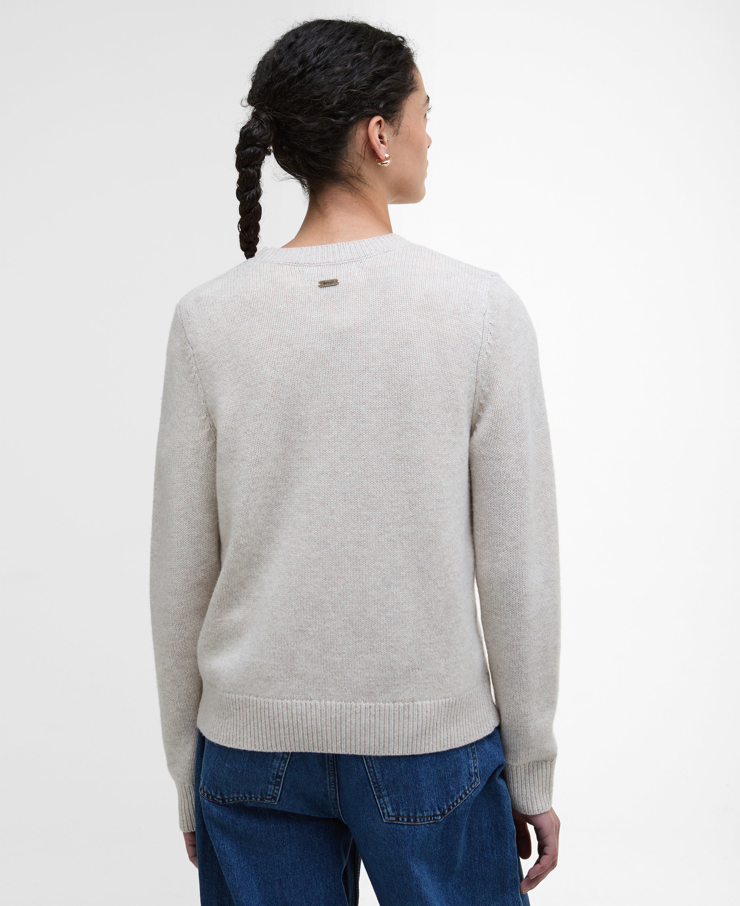 An image of the Barbour Woodhouse Knitted Jumper
