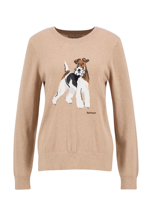 An image of the Barbour Fareham Knitted Jumper