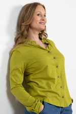An image of the Lily & Me Hailey Frill Shirt