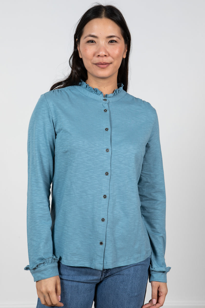 An image of the Lily & Me Hailey Frill Shirt