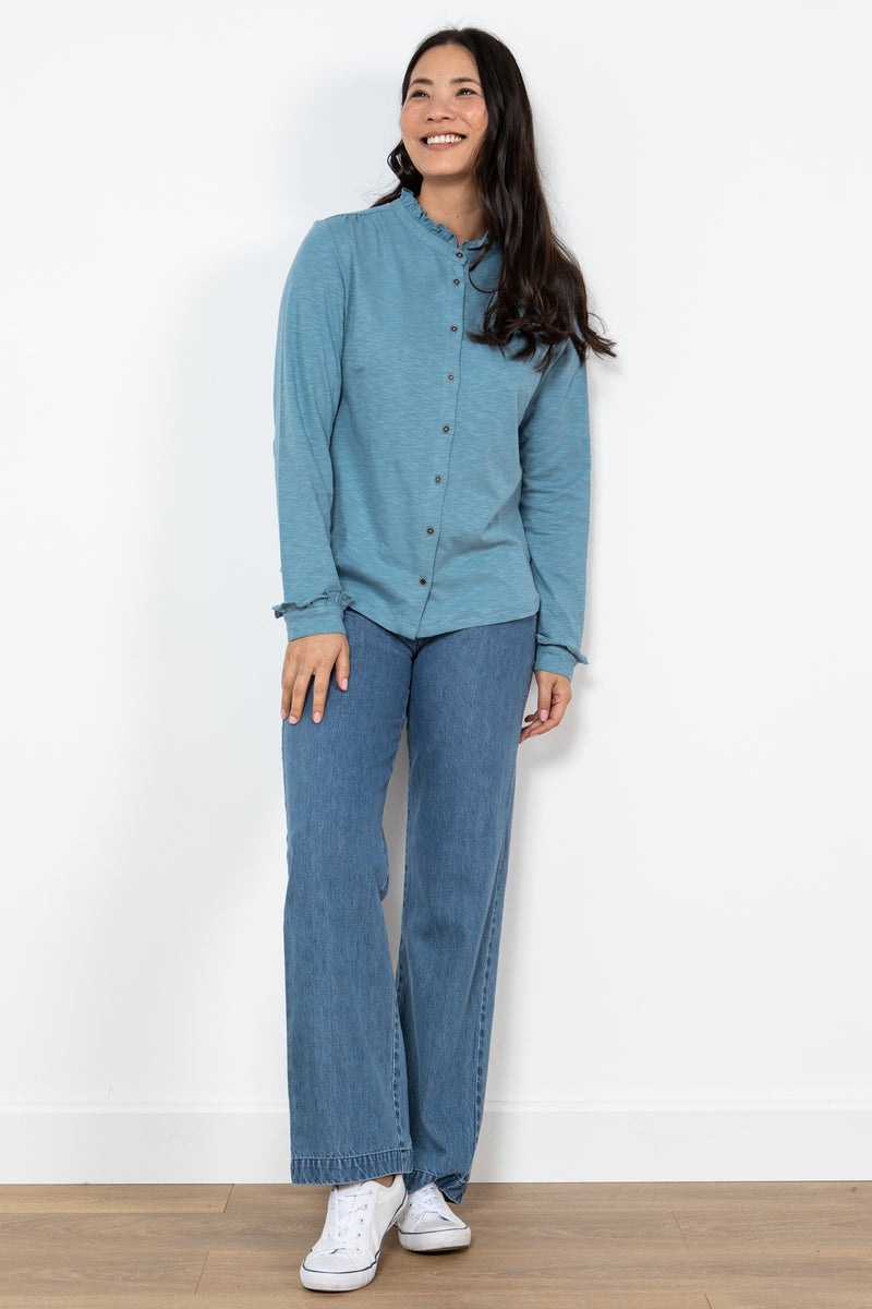 An image of the Lily & Me Hailey Frill Shirt