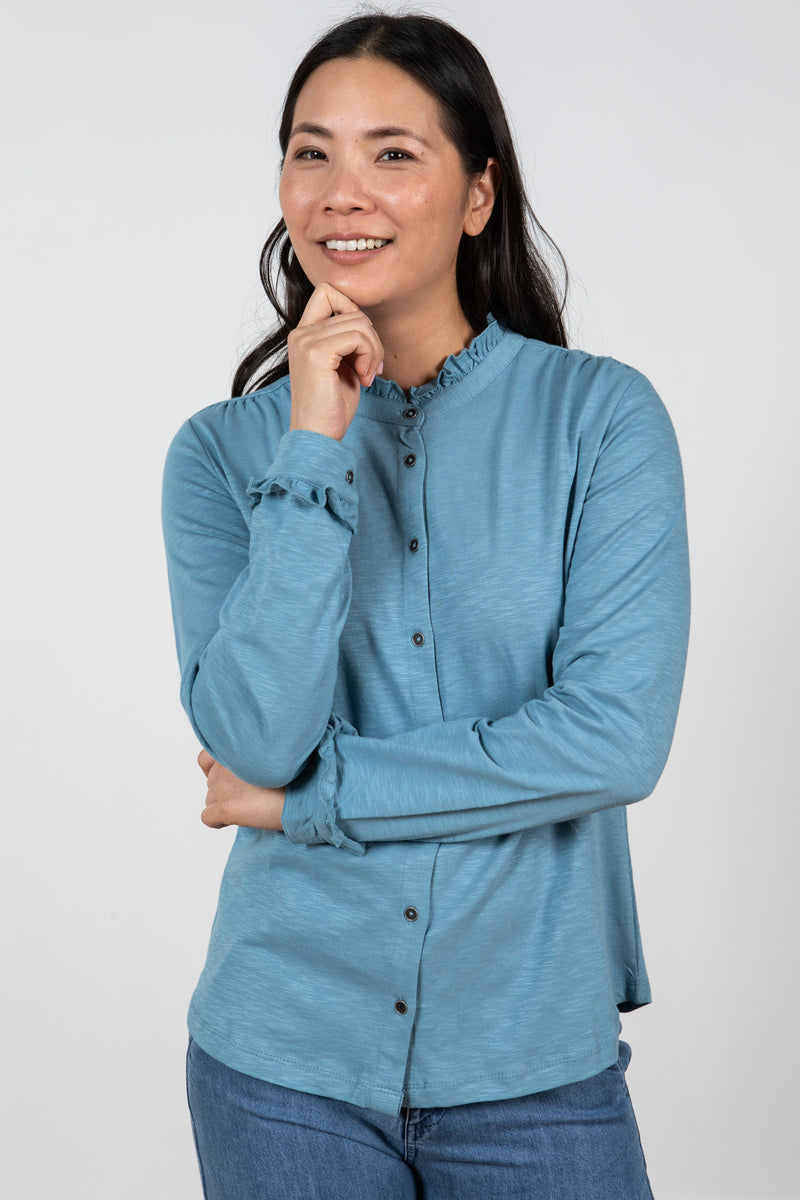 An image of the Lily & Me Hailey Frill Shirt