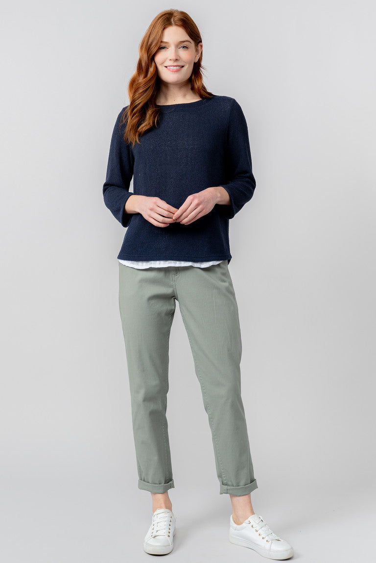 An image of the Lily & Me Breaker Trousers Twill