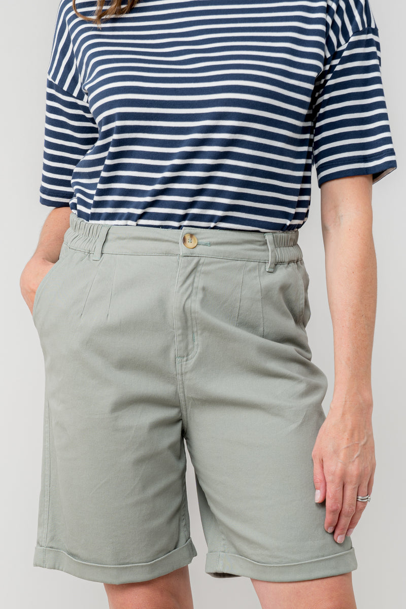 An image of the Lily & Me Marine Shorts Twill
