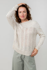 An image of the Lily & Me Leah Fleck Knit Jumper