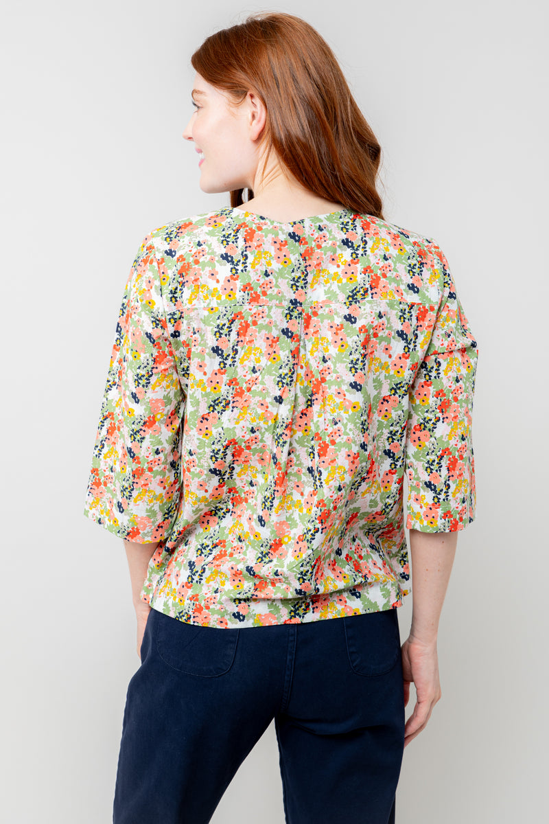 An image of the Lily & Me Myrtle Top Mayflower