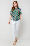 An image of the Lily & Me Ceris Blouse Mayflower