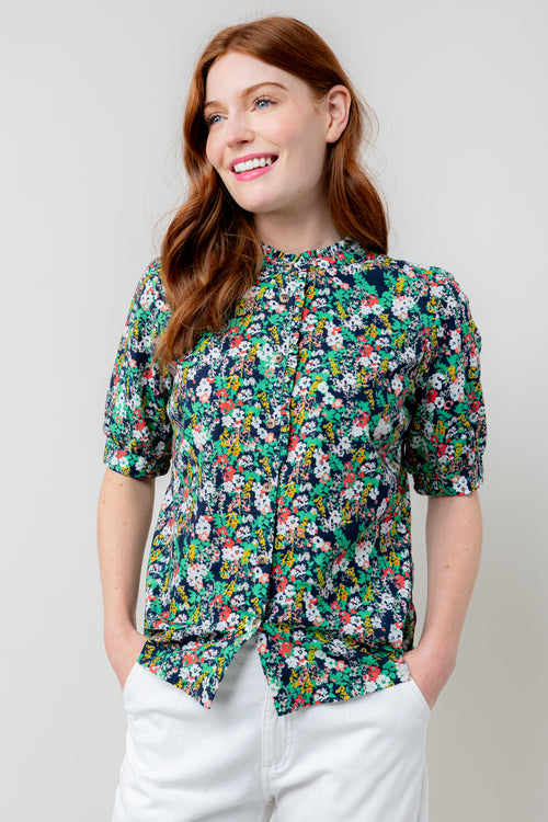 An image of the Lily & Me Ceris Blouse Mayflower