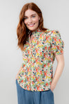 An image of the Lily & Me Ceris Blouse Mayflower
