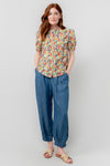 An image of the Lily & Me Ceris Blouse Mayflower