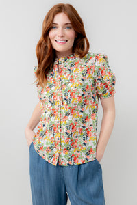 An image of the Lily & Me Ceris Blouse Mayflower