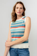 An image of the Lily & Me Eva Stripe Tank