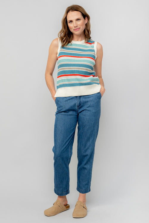 An image of the Lily & Me Eva Stripe Tank