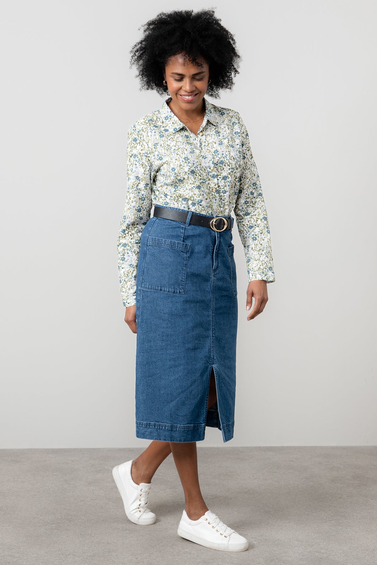 An image of the Lily & Me Patsy Shirt Violet