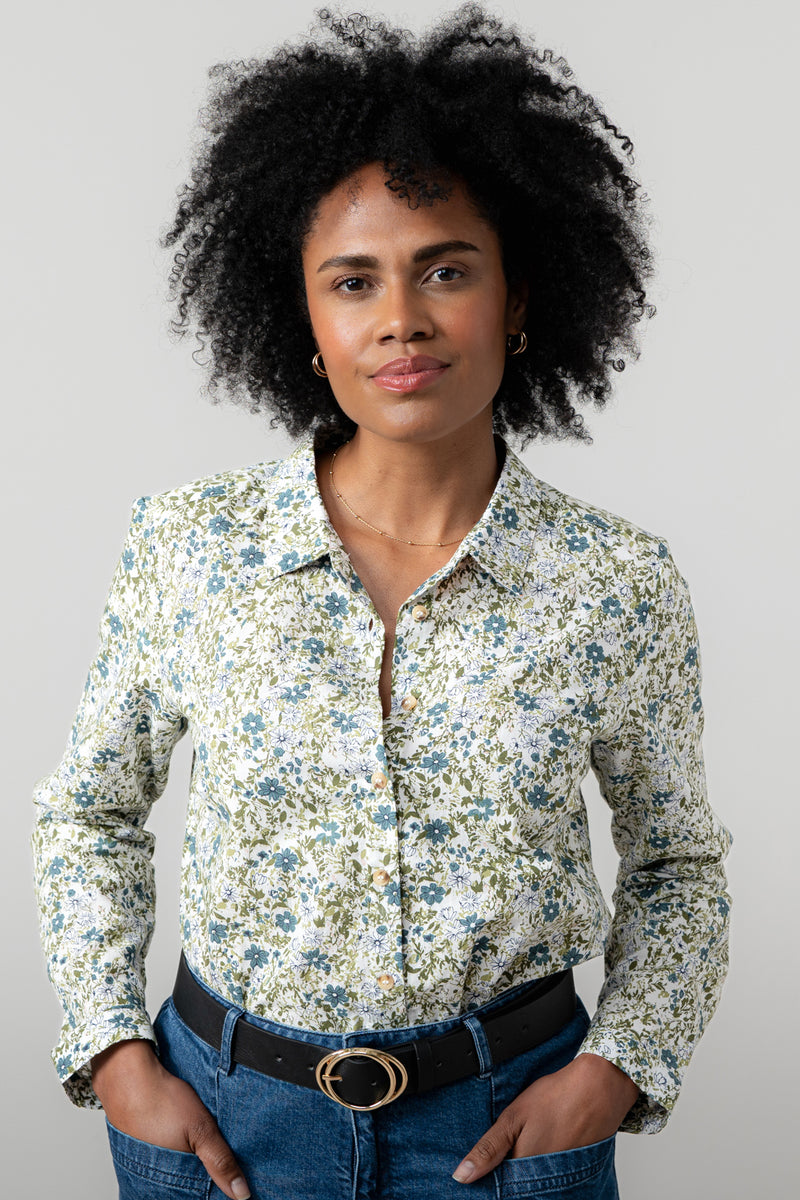 An image of the Lily & Me Patsy Shirt Violet