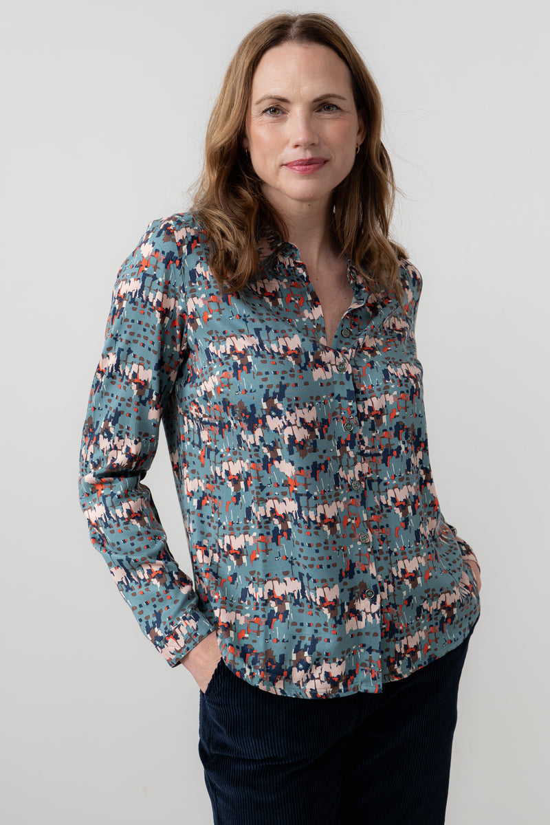 An image of the Lily & Me Patsy Shirt Clover