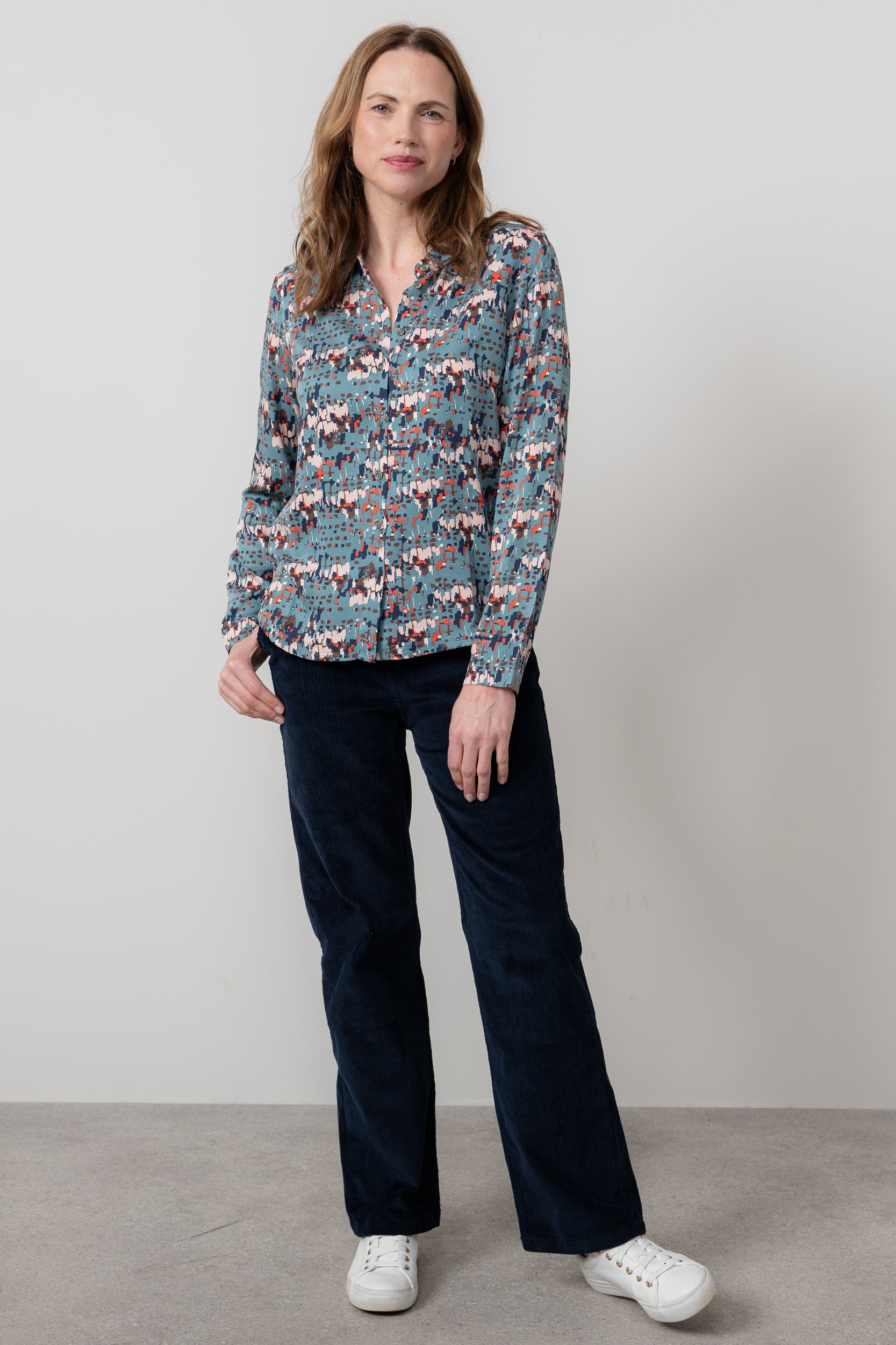 An image of the Lily & Me Patsy Shirt Clover