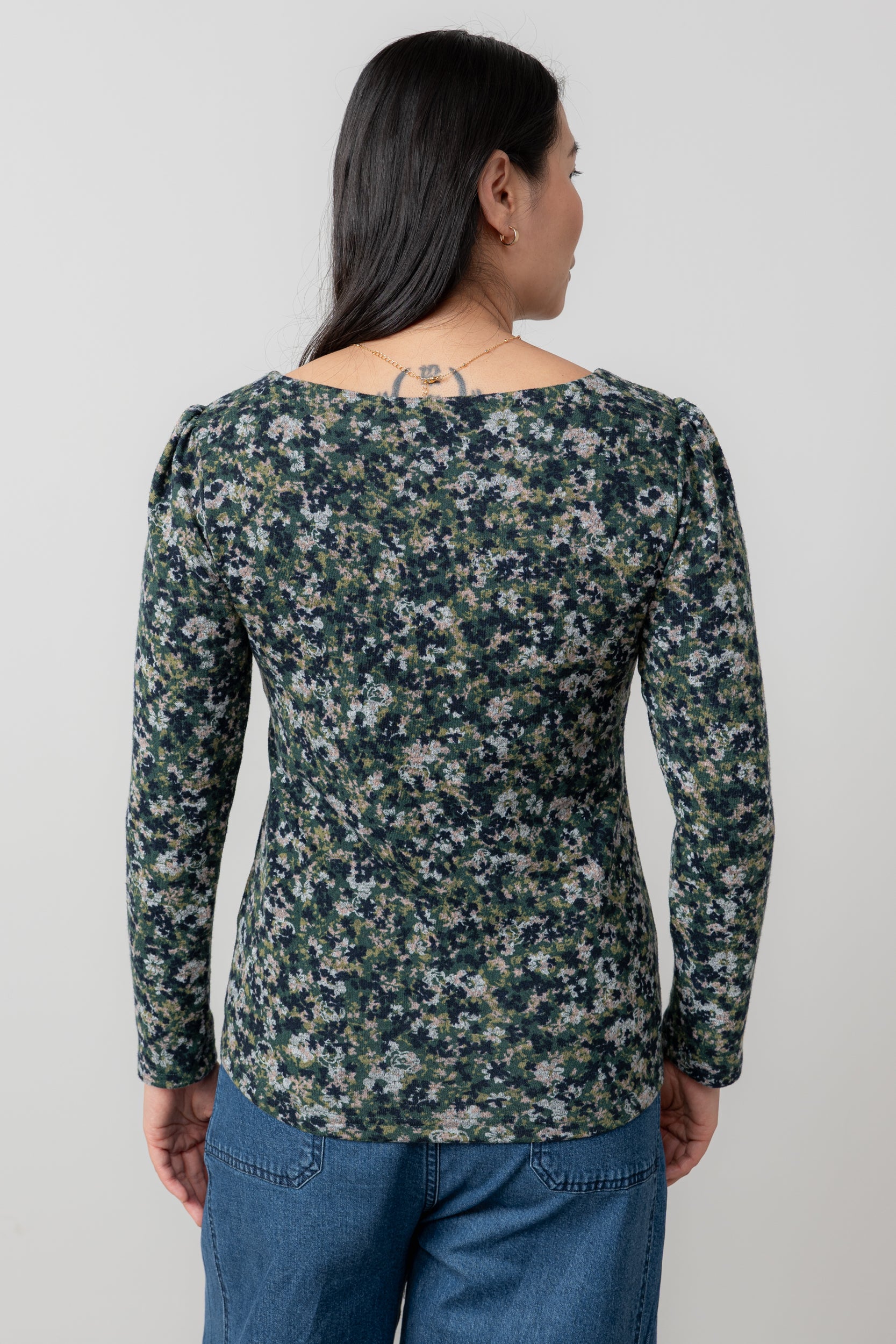 An image of the Lily & Me Abigail Top Cosmos