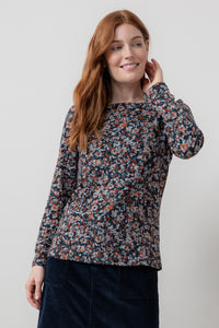 An image of the Lily & Me Abigail Top Cosmos