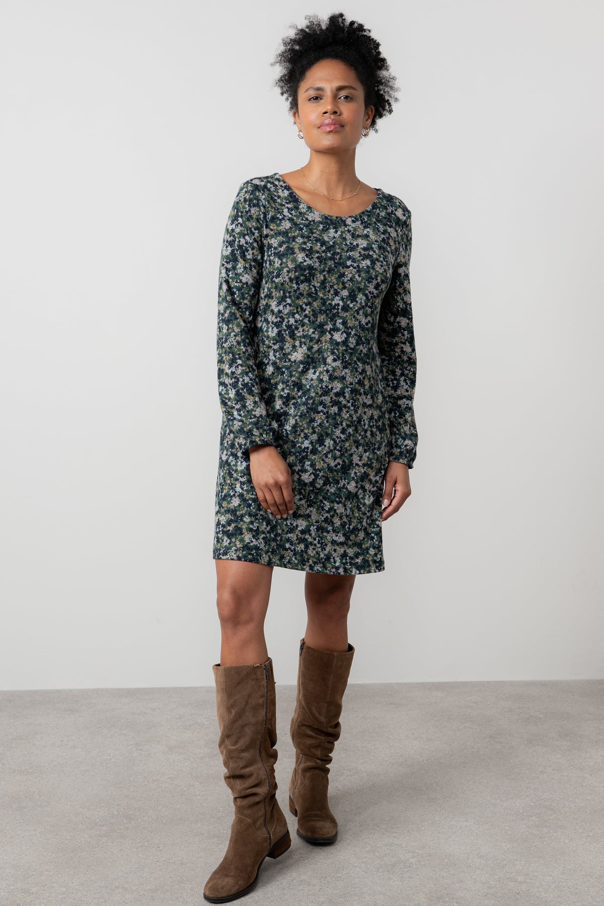 An image of the Lily & Me Spruce Dress Cosmos