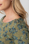 An image of the Lily & Me Riverside Top Foliage