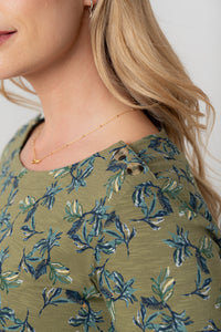 An image of the Lily & Me Riverside Top Foliage
