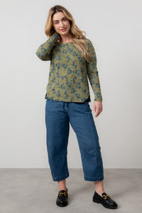 An image of the Lily & Me Riverside Top Foliage