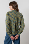 An image of the Lily & Me Wayfaring Blouse Foliage
