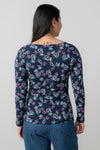 An image of the Lily & Me Monica Top Foliage