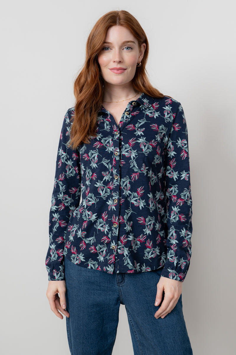 An image of the Lily & Me Bowbridge Shirt Foliage